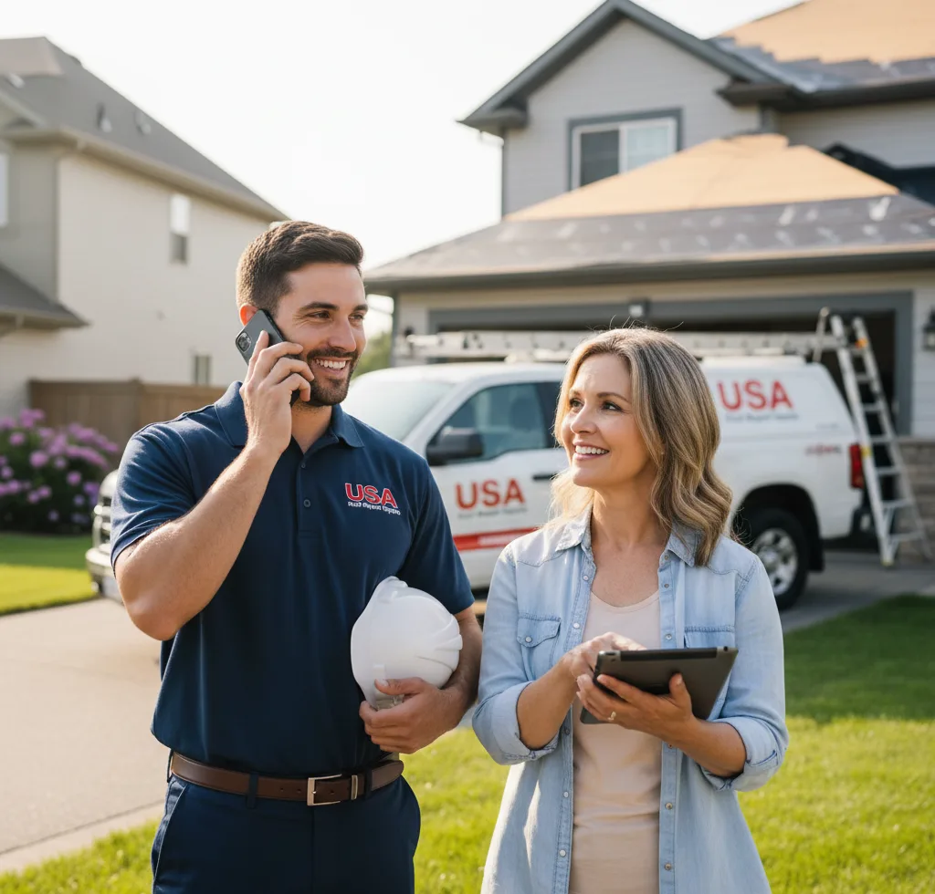 USA Roof Repair Experts customer support in Sardis